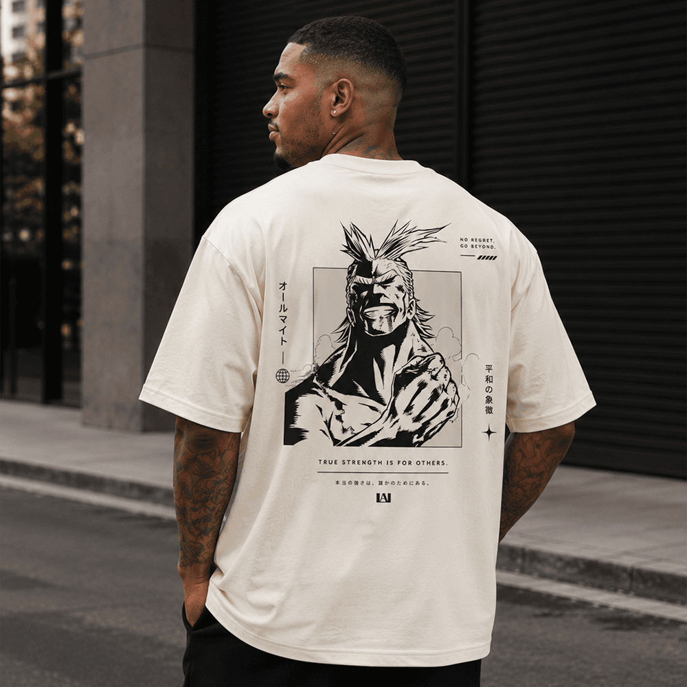 All Might Peace Symbol