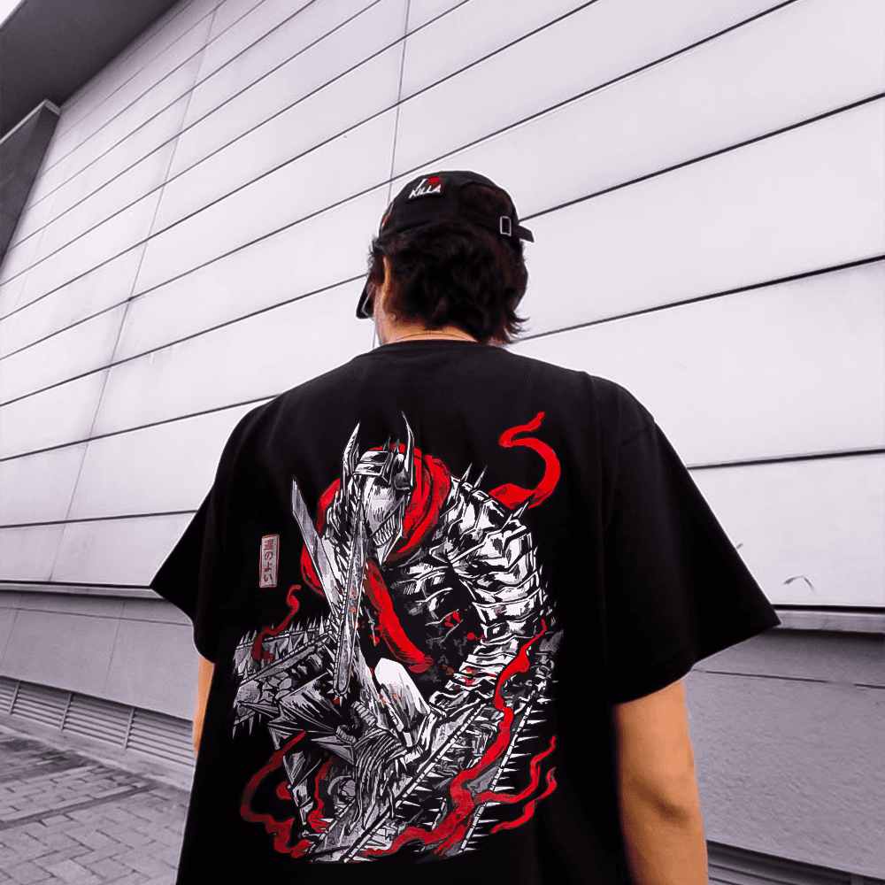 Camiseta Chainsaw Man Oversized