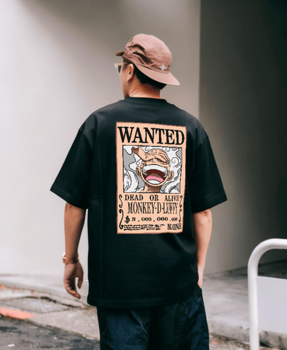 Camiseta Luffy Wanted