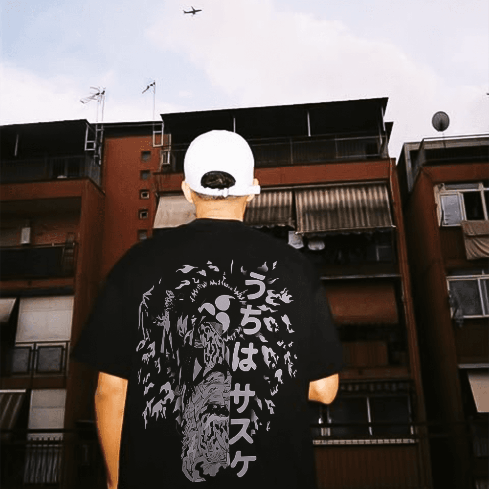 Camiseta Marca da Maldição Oversized