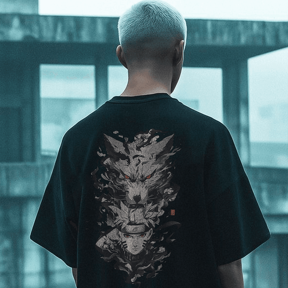 Camiseta Naruto Oversized