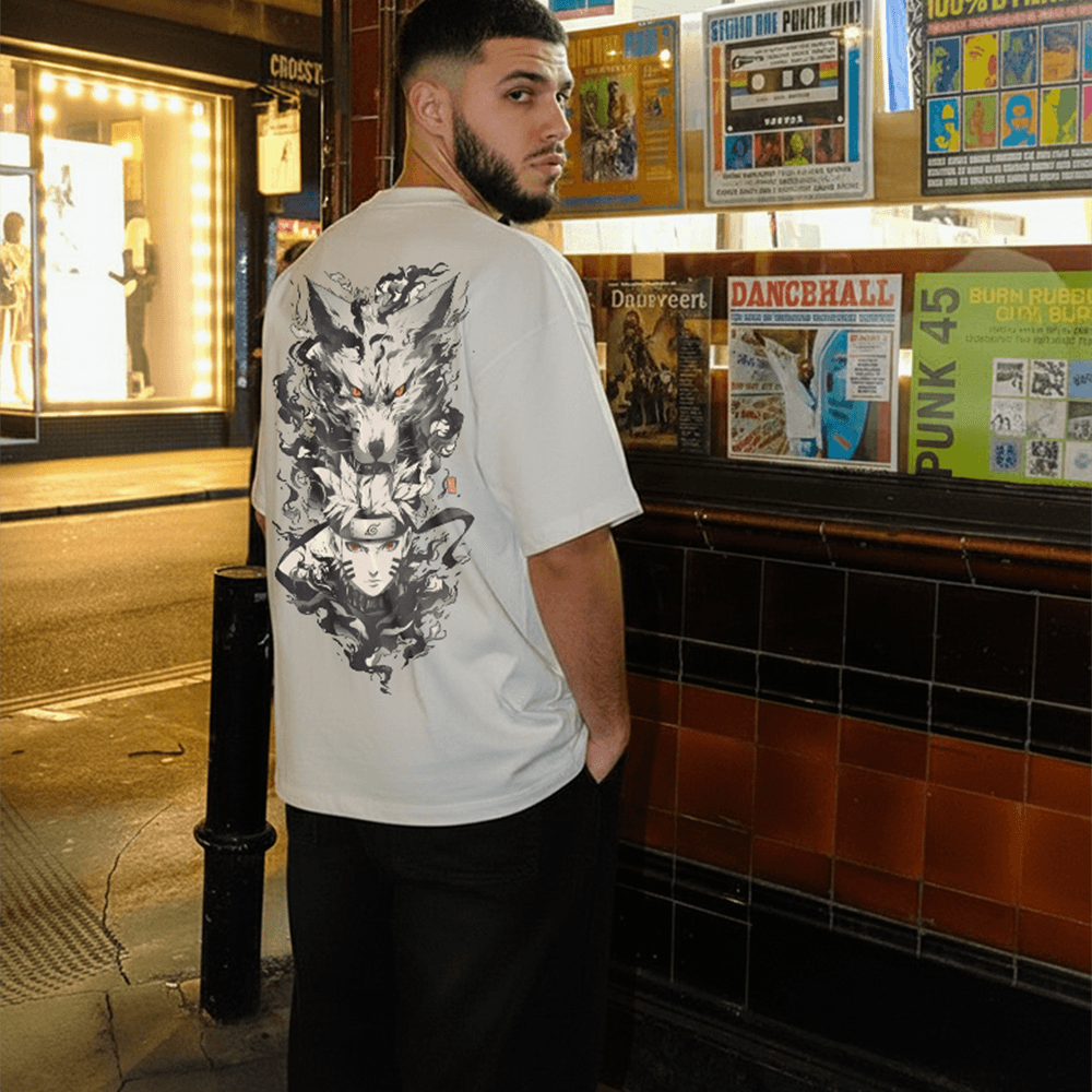 Camiseta Naruto Oversized Premium