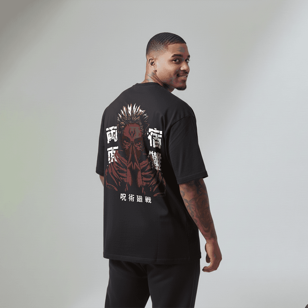 Camiseta Sukuna Oversized