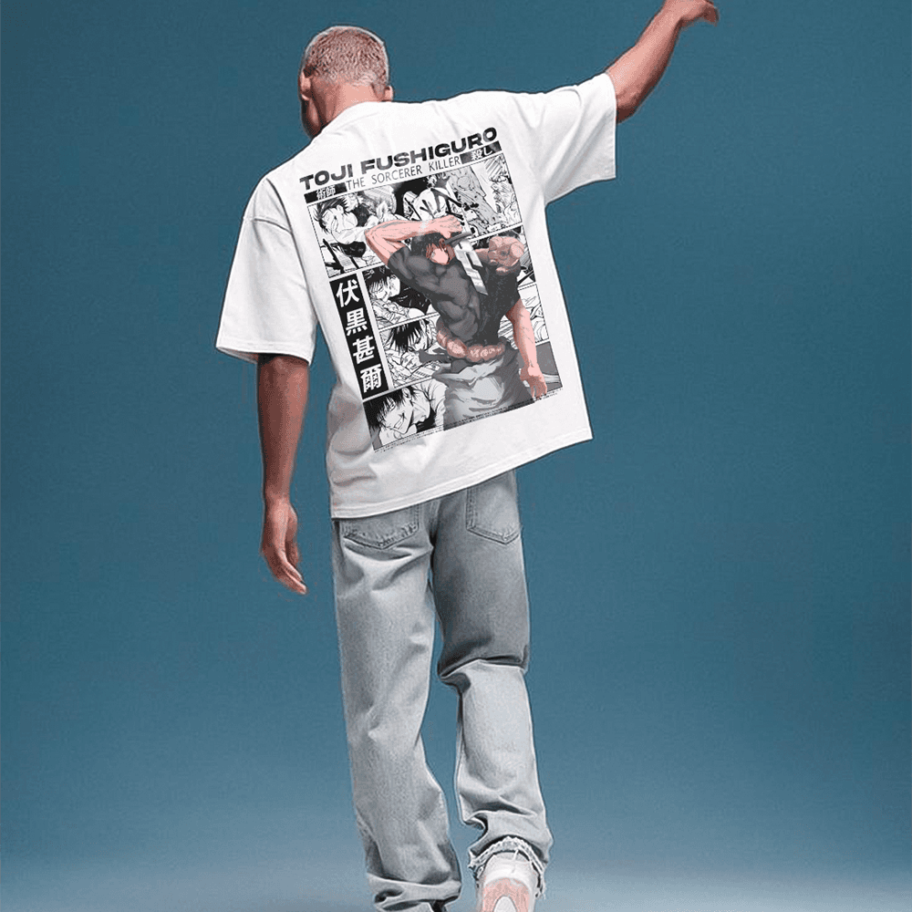 Camiseta Toji The Sorcerer Killer Oversized